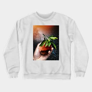 Cosmic orange Crewneck Sweatshirt